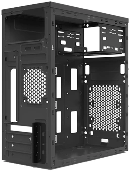 Корпус Digma DCC-MN305 черный без БП mATX 1x80mm 1x120mm 2xUSB2.0 1xUSB3.0 audio - купить недорого с доставкой в интернет-магазине