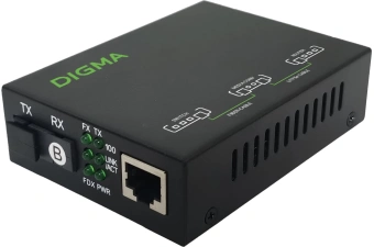 Медиаконвертер Digma DMC-1F53-20B - купить недорого с доставкой в интернет-магазине