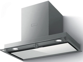 Вытяжка встраиваемая Elica Boxin IXGL/A/60 нержавеющая сталь/стекло белое управление: поворотные переключатели (1 мотор) - купить недорого с доставкой в интернет-магазине