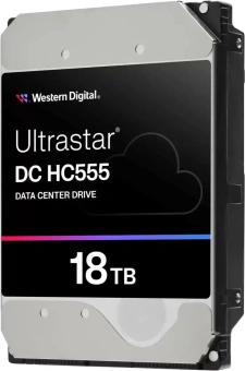 Жесткий диск WD SATA-III 18TB 0B48723 WUH722018CLE6L4 Ultrastar DC HC555 512E (7200rpm) 512Mb 3.5" - купить недорого с доставкой в интернет-магазине