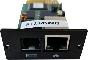 Адаптер SNMP Powercom SNMP-MCY-EN for ATS-16/30 - купить недорого с доставкой в интернет-магазине