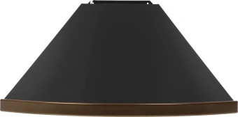 Вытяжка каминная Elikor Сигма 60П-650-К3Д антрацит/бронза управление: кнопочное (1 мотор) - купить недорого с доставкой в интернет-магазине