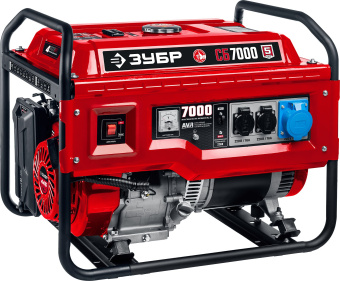Генератор Зубр СБ-7000 7кВт - купить недорого с доставкой в интернет-магазине