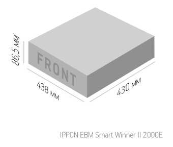 Батарея для ИБП Ippon Smart Winner II 2000E BP 48В 14Ач для Smart Winner II 2000E - купить недорого с доставкой в интернет-магазине