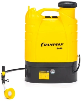 Опрыскиватель Champion SA16 аккум. ранц. 16л желтый/черный - купить недорого с доставкой в интернет-магазине