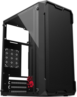 Корпус Bloody CC-129 черный без БП mATX 1x80mm 2x120mm 1xUSB2.0 1xUSB3.0 audio - купить недорого с доставкой в интернет-магазине
