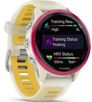 Смарт-часы Garmin Forerunner 570 42мм 1.3" AMOLED корп.белый/розовый рем.белый (010-02970-02) - купить недорого с доставкой в интернет-магазине