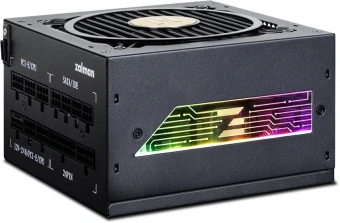 Блок питания Zalman ATX 1000W ZM1000-TMX2 VIEW Gen.5 80+ gold 24pin APFC 120mm fan color 12xSATA Cab Manag RTL - купить недорого с доставкой в интернет-магазине