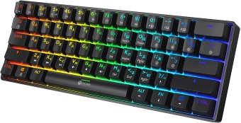 Клавиатура Оклик K713X механическая черный USB Multimedia for gamer LED - цена, купить или заказать с доставкой в интернет-магазине Клавиатура Оклик K713X механическая черный USB Multimedia for gamer LED - купить недорого с доставкой в интернет-магазине