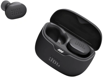 Гарнитура внутриканальные JBL Tune Buds черный беспроводные bluetooth в ушной раковине (JBLTBUDSBLK) - купить недорого с доставкой в интернет-магазине