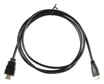 Кабель аудио-видео Buro mini-HDMI (m)/HDMI (m) 1.5м. черный (BHP-MINHDMI-1.5) - купить недорого с доставкой в интернет-магазине
