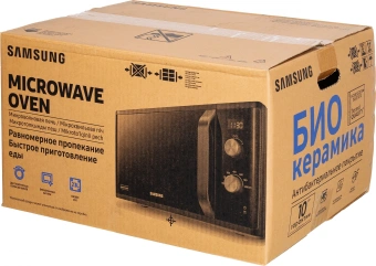 Микроволновая Печь Samsung MS23K3614AK/BW 23л. 800Вт черный - купить недорого с доставкой в интернет-магазине