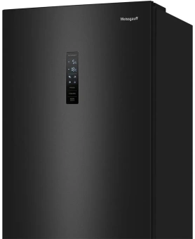 Холодильник Weissgauff WRK 2000 Total NoFrost Inverter Black Inox 2-хкамерн. черный инвертер - купить недорого с доставкой в интернет-магазине