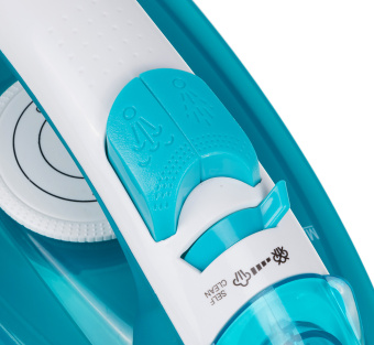 Утюг Vitek 8307-VT-01 2400Вт бирюзовый/белый - купить недорого с доставкой в интернет-магазине