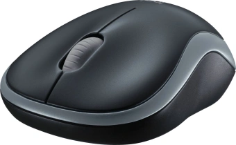 Мышь Logitech M185 черный/серый оптическая 1000dpi беспров. USB для ноутбука 2but (910-006540) - купить недорого с доставкой в интернет-магазине