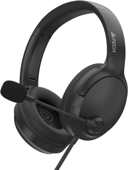 Наушники с микрофоном A4Tech Fstyler FH280U черный 2м мониторные USB оголовье (FH280U) - цена, купить или заказать с доставкой в интернет-магазине Наушники с микрофоном A4Tech Fstyler FH280U черный 2м мониторные USB оголовье (FH280U) - купить недорого с доставкой в интернет-магазине