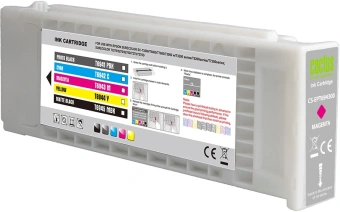 Картридж струйный Cactus CS-EPT694300 T6943 пурпурный (675мл) для Epson SureColor SC-T3000/T3070/T3200/T5000/5200 с чипом - купить недорого с доставкой в интернет-магазине