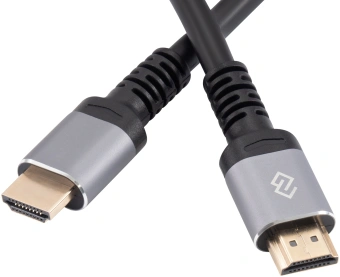 Кабель аудио-видео Digma D-HDMI-V2.0-2M HDMI (m)/HDMI (m) 2м. позолоч.конт. черный - купить недорого с доставкой в интернет-магазине