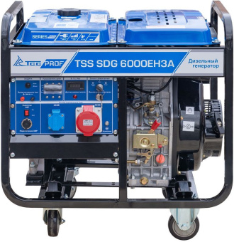 Генератор ТСС SDG 6000EH3A 6.5кВт - купить недорого с доставкой в интернет-магазине
