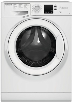 Стиральная машина Hotpoint NUS 5015 H RU класс: A загр.фронтальная макс.:5кг белый - купить недорого с доставкой в интернет-магазине