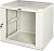 Шкаф коммутационный Lanmaster PRO (TWT-CBWPG-9U-6X8-GY) настенный 9U 600x800мм пер.дв.стекл 60кг серый 700мм 25.8кг 502мм IP20 металл