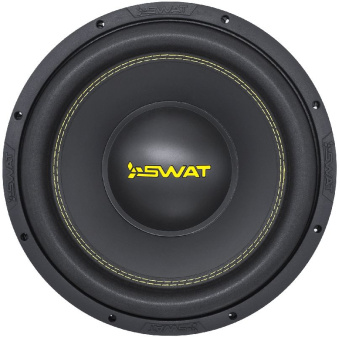 Сабвуфер автомобильный Swat MAS-12 V.2 300Вт пассивный (30см/12") - купить недорого с доставкой в интернет-магазине