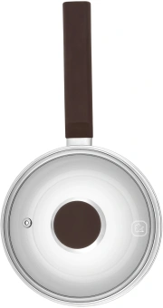 Ковш Rondell Coffee Bean RDS-1643 1.3л. d=16см (с крышкой) стальной - купить недорого с доставкой в интернет-магазине