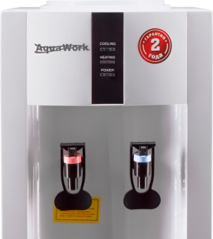 Кулер Aqua Work 16LR напольный компрессорный белый/черный - купить недорого с доставкой в интернет-магазине