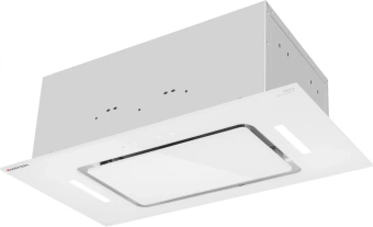 Вытяжка встраиваемая Meferi Inbox glass comfort 60wh белый управление: сенсорное (1 мотор) - купить недорого с доставкой в интернет-магазине