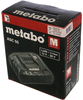 Зарядное устройство Metabo ASC 55 (627044000) - купить недорого с доставкой в интернет-магазине