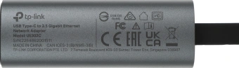 Сетевой адаптер Gigabit Ethernet TP-Link UE302C USB Type-C - купить недорого с доставкой в интернет-магазине