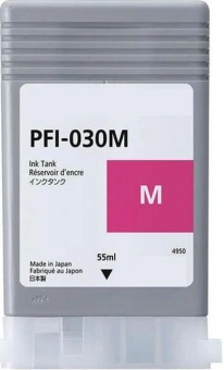 Картридж струйный Canon PFI-030M 3491C001 пурпурный (55мл) для Canon imagePROGRAF TM-240, TM-340 - купить недорого с доставкой в интернет-магазине