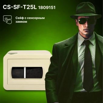 Сейф мебельный Cactus CS-SF-T25L взломостойкий 250x350x300мм электронный - купить недорого с доставкой в интернет-магазине