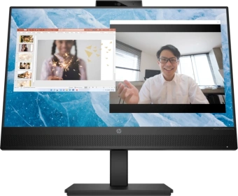 Монитор HP 23.8" M24m серебристый IPS 16:9 HDMI M/M Cam матовая HAS Piv 300cd 178гр/178гр 1920x1080 75Hz DP FHD USB 6.3кг - купить недорого с доставкой в интернет-магазине