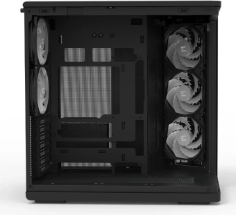 Корпус Zalman P60 черный без БП ATX 6x120mm 2x140mm 2xUSB3.0 audio bott PSU - купить недорого с доставкой в интернет-магазине