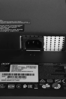 Монитор Acer 27" Vero CB272UGbmiiprx черный IPS LED 1ms 16:9 HDMI M/M матовая HAS Piv 350cd 178гр/178гр 2560x1440 120Hz FreeSync DP 2K 5.65кг - купить недорого с доставкой в интернет-магазине