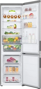 Холодильник LG GC-B509ANMW 2-хкамерн. серый инвертер - купить недорого с доставкой в интернет-магазине