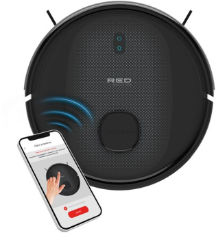 Пылесос-робот Red Solution RV-RL6100S 35Вт черный - купить недорого с доставкой в интернет-магазине