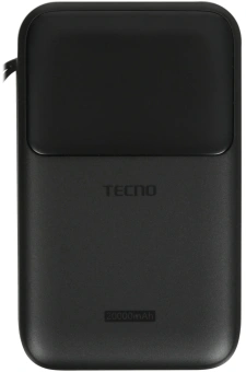Мобильный аккумулятор Tecno Pocket S201 20000mAh 2.4A 2xUSB-A/USB-C черный - купить недорого с доставкой в интернет-магазине