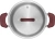 Кастрюля Rondell Bojole RDS-736 3.3л. d=20см (с крышкой) стальной - цена, купить или заказать с доставкой в интернет-магазине Кастрюля Rondell Bojole RDS-736 3.3л. d=20см (с крышкой) стальной - купить недорого с доставкой в интернет-магазине
