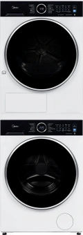 Стиральная машина Midea MF205D80WB/W-RU класс: A загр.фронтальная макс.:8кг (с сушкой) белый инвертор - купить недорого с доставкой в интернет-магазине