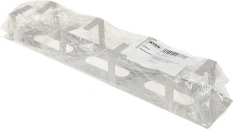 Кабельный органайзер горизонтальный NTSS NTSS-HORG-2U-4(70) односторонний кольца 2U шир.:19" глуб.:70мм (упак.:1шт) - купить недорого с доставкой в интернет-магазине