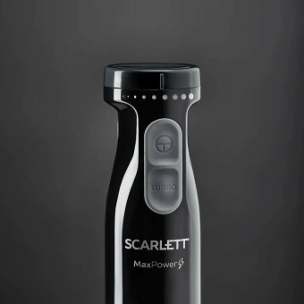 Блендер погружной Scarlett SC-HB42M47 1500Вт черный/серебристый - купить недорого с доставкой в интернет-магазине