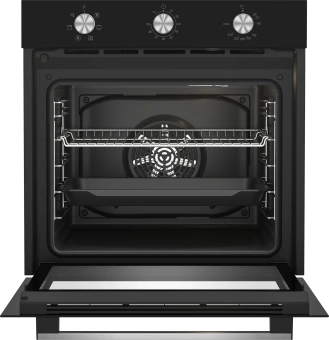 Духовой шкаф Электрический Hotpoint HETF 614 JH BL черный - купить недорого с доставкой в интернет-магазине