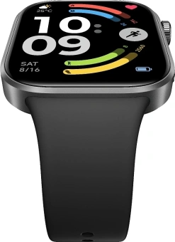 Смарт-часы Xiaomi Redmi Watch 6 2.07" AMOLED корп.черный рем.черный разм.брасл.:135-205мм (BHR08CIGL) - купить недорого с доставкой в интернет-магазине