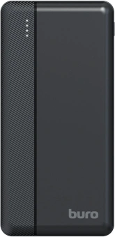 Мобильный аккумулятор Buro BP10A 10000mAh 10W 2A 2xUSB-A/USB-C черный (BP10A10PBK) - купить недорого с доставкой в интернет-магазине