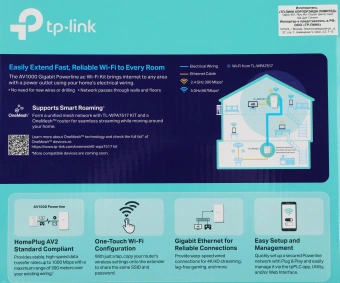 Сетевой адаптер HomePlug AV TP-Link TL-WPA7517 KIT AV1000 Gigabit Ethernet (упак.:2шт) - купить недорого с доставкой в интернет-магазине