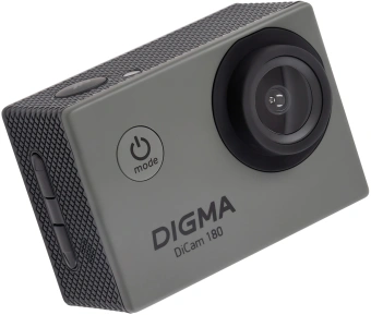 Экшн-камера Digma DiCam 180 серый - купить недорого с доставкой в интернет-магазине