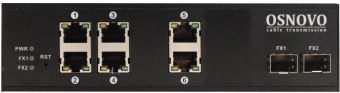 Коммутатор Osnovo SW-8062/IC управляемый - купить недорого с доставкой в интернет-магазине