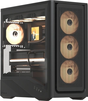 Корпус Formula Air Power G9 Duo черный без БП ATX 5x120mm 3x140mm 2xUSB3.0 1xUSB3.1 audio bott PSU - купить недорого с доставкой в интернет-магазине